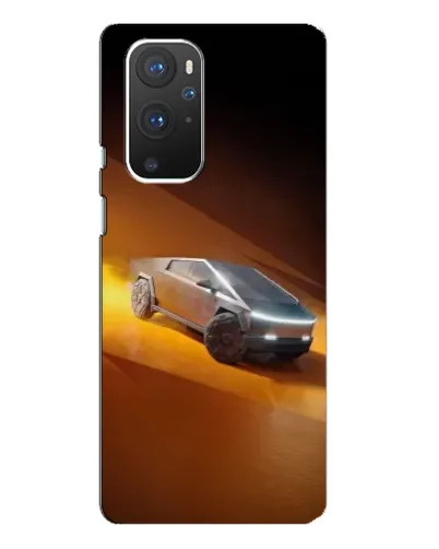 Чехол для OnePlus 9 Pro с картинкой «Cybertruck в пустыне»