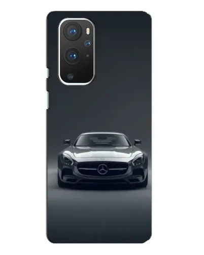 Чехол для OnePlus 9 Pro с картинкой «Mercedes на черном»