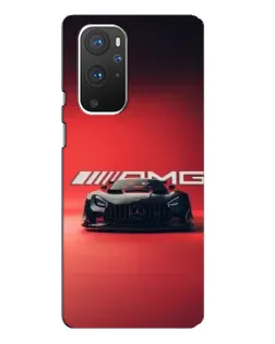 Чехол для OnePlus 9 Pro с картинкой «Mercedes AMG — красная линия»
