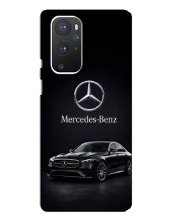 Чехол для OnePlus 9 Pro с картинкой «Mercedes — решетка радиатора»