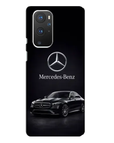 Чехол для OnePlus 9 Pro с картинкой «Mercedes — решетка радиатора»