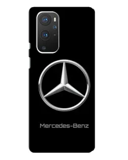 Чехол для OnePlus 9 Pro с картинкой «Mercedes Silver Logo»