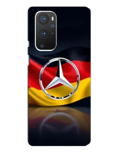 Чехол для OnePlus 9 Pro с картинкой «Mercedes — флаг Германии»