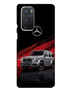 Чехол для OnePlus 9 Pro с картинкой «Mercedes G-Class красный»