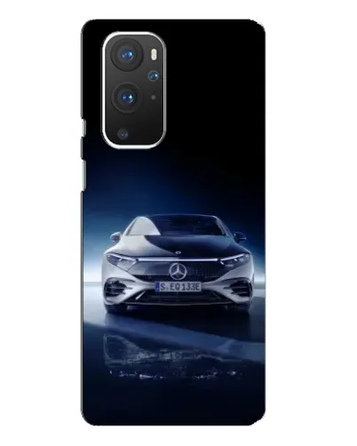 Чехол для OnePlus 9 Pro с картинкой «Ночной Mercedes EQ»