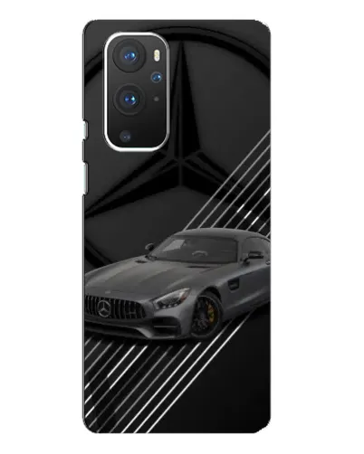 Чехол для OnePlus 9 Pro с картинкой «Mercedes AMG — графика»
