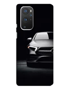Чехол для OnePlus 9 Pro с картинкой «Свет фар Mercedes»