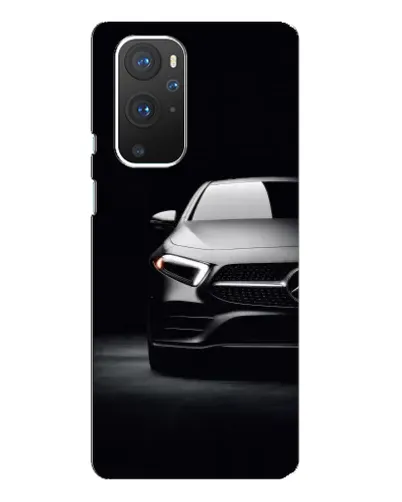 Чехол для OnePlus 9 Pro с картинкой «Свет фар Mercedes»