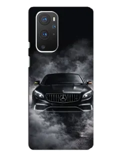 Чехол для OnePlus 9 Pro с картинкой «Mercedes в дыму»