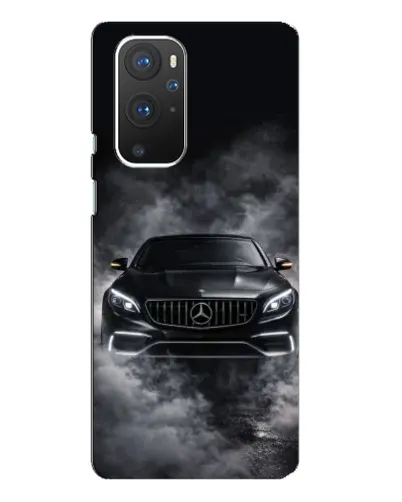 Чехол для OnePlus 9 Pro с картинкой «Mercedes в дыму»