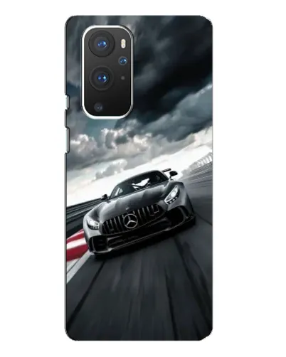 Чехол для OnePlus 9 Pro с картинкой «Гоночный Mercedes AMG»