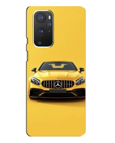 Чехол для OnePlus 9 Pro с картинкой «Желтый Mercedes GT»