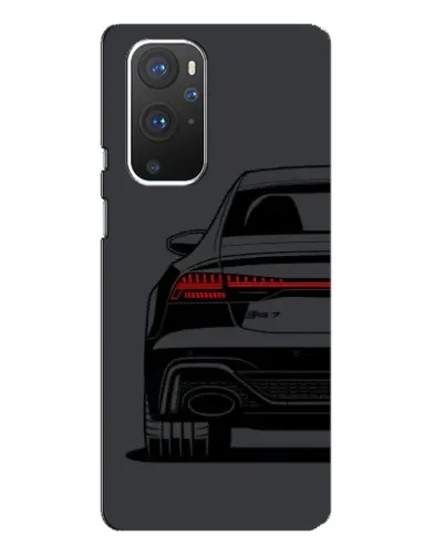 Чехол для OnePlus 9 Pro с картинкой «Задняя часть Audi — арт»