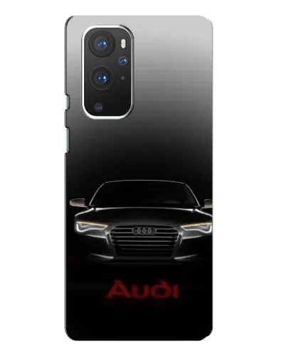 Чехол для OnePlus 9 Pro с картинкой «Audi — градиентный контур»