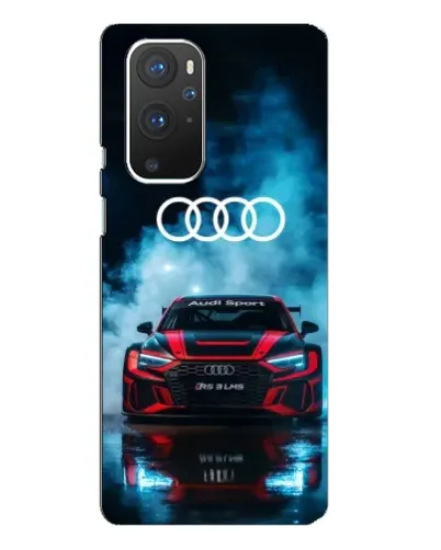 Чехол для OnePlus 9 Pro с картинкой «Audi Sport — неон»
