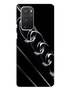 Чехол для OnePlus 9 Pro с картинкой «Audi — абстрактные кольца»