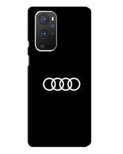 Чехол для OnePlus 9 Pro с картинкой «Audi White Logo»