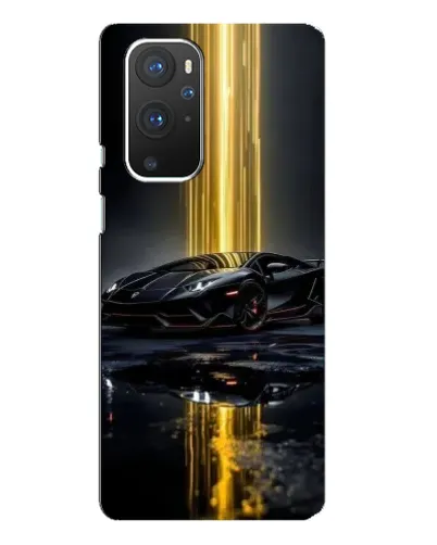 Чехол для OnePlus 9 Pro с картинкой «Ночной Lamborghini драйв» Чехол для OnePlus 9 Pro с картинкой «Ночной Lamborghini драйв»