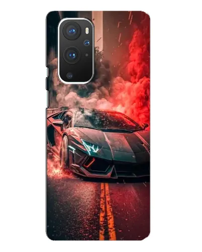 Чехол для OnePlus 9 Pro с картинкой «Lamborghini красный дым» Чехол для OnePlus 9 Pro с картинкой «Lamborghini красный дым»