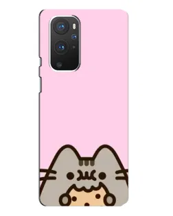 Чохол для OnePlus 9 Pro з картинкою «Pusheen та печиво» Чохол для OnePlus 9 Pro з картинкою «Pusheen та печиво»