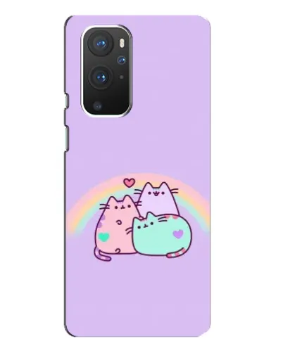 Чохол для OnePlus 9 Pro з картинкою «Веселкові Пушини»