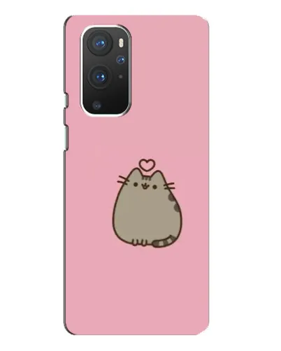 Чохол для OnePlus 9 Pro з картинкою «Pusheen серце»