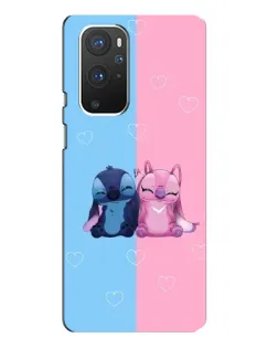 Чохол для OnePlus 9 Pro з картинкою «Stitch та Angel Love» Чохол для OnePlus 9 Pro з картинкою «Stitch та Angel Love»