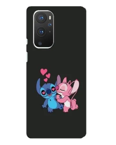 Чохол для OnePlus 9 Pro з картинкою «Анжел цілує Стіча»