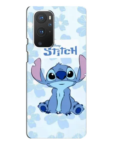 Чохол для OnePlus 9 Pro з картинкою «Stitch серед квітів»