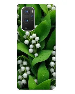 Чехол для OnePlus 9 Pro с картинкой «Ландыши в зелени»