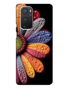 Чехол для OnePlus 9 Pro с картинкой «Радужный цветок»