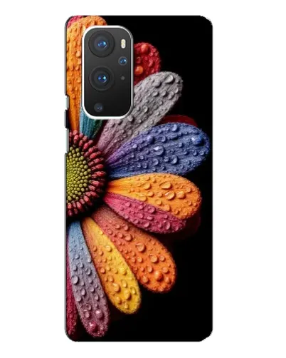 Чехол для OnePlus 9 Pro с картинкой «Радужный цветок»
