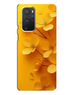 Чехол для OnePlus 9 Pro с картинкой «Золотые лепестки»