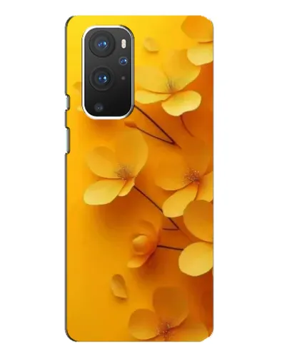Чехол для OnePlus 9 Pro с картинкой «Золотые лепестки»