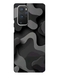 Чехол для OnePlus 9 Pro с картинкой «Темный абстрактный камуфляж» Чехол для OnePlus 9 Pro с картинкой «Темный абстрактный камуфляж»