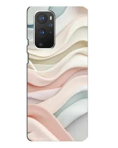 Чехол для OnePlus 9 Pro с картинкой «Пастельные нежные волны»