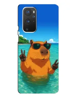 Чохол для OnePlus 9 Pro з картинкою «Морська капібара»