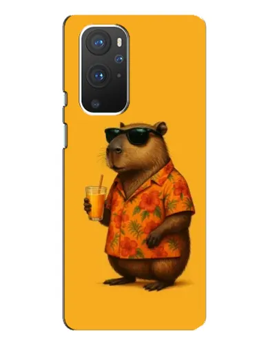 Чохол для OnePlus 9 Pro з картинкою «Капібара на відпочинку»