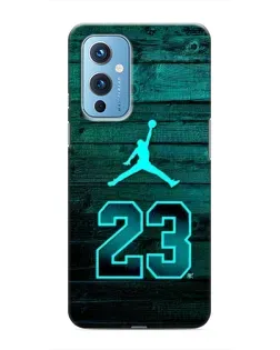 Чехол для OnePlus 9 с картинкой «Jordan Cyan 23»