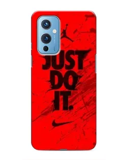 Чехол для OnePlus 9 с картинкой «Nike Just Do It»