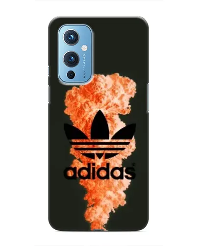 Чехол для OnePlus 9 с картинкой «Оранжевый дым Adidas» Чехол для OnePlus 9 с картинкой «Оранжевый дым Adidas»