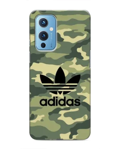 Чехол для OnePlus 9 с картинкой «Милитари стиль Adidas» Чехол для OnePlus 9 с картинкой «Милитари стиль Adidas»