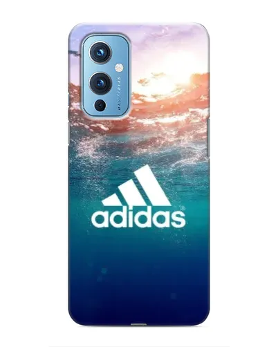 Чехол для OnePlus 9 с картинкой «Океанская глубина адидас» Чехол для OnePlus 9 с картинкой «Океанская глубина адидас»