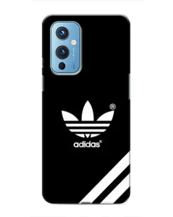 Чехол для OnePlus 9 с картинкой «Adidas с диагональными полосами»