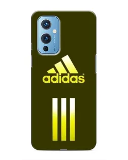 Чехол для OnePlus 9 с картинкой «Оливковый градиент Adidas»