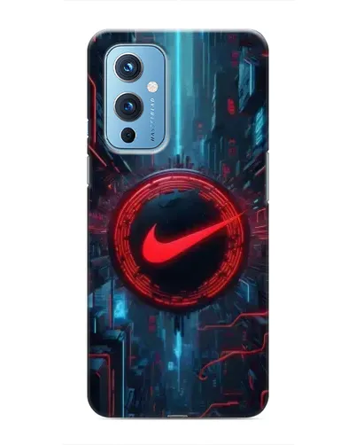 Чехол для OnePlus 9 с картинкой «Техногенный стиль Nike» Чехол для OnePlus 9 с картинкой «Техногенный стиль Nike»