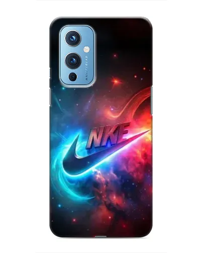 Чехол для OnePlus 9 с картинкой «Огненный логотип Nike» Чехол для OnePlus 9 с картинкой «Огненный логотип Nike»