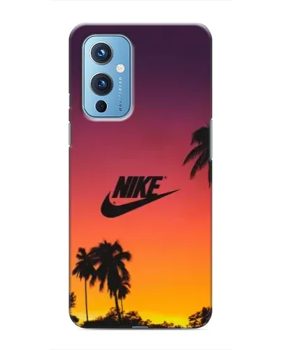 Чехол для OnePlus 9 с картинкой «Nike на закате солнца» Чехол для OnePlus 9 с картинкой «Nike на закате солнца»
