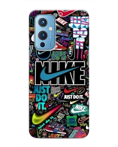 Чехол для OnePlus 9 с картинкой «Яркий коллаж Nike» Чехол для OnePlus 9 с картинкой «Яркий коллаж Nike»