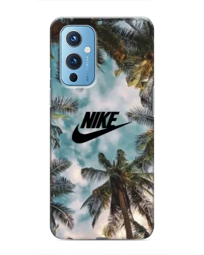 Чехол для OnePlus 9 с картинкой «Тропический принт Nike» Чехол для OnePlus 9 с картинкой «Тропический принт Nike»